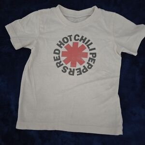 Red Hot Chili Peppers Kids Graphic Tee - Cream